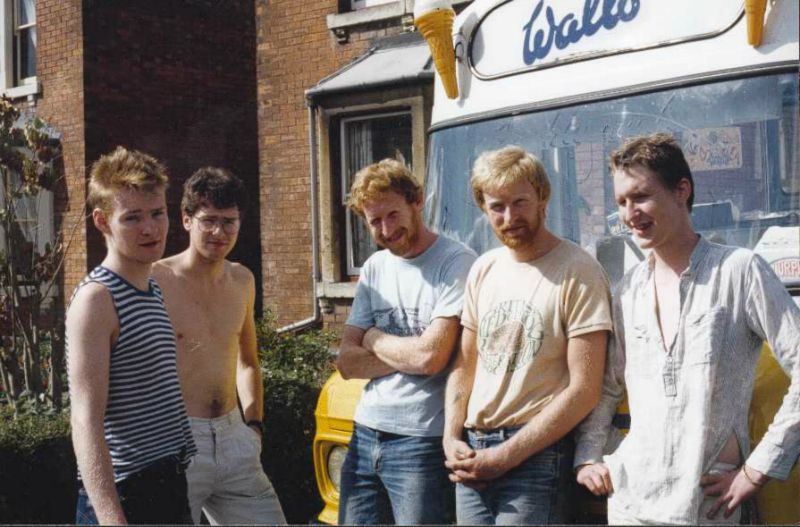&ldquo;Hughie, Tim, Damian, Matt, Jem 1985&rdquo;