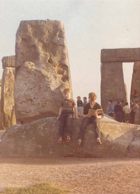 Hughie & Jem at Stonehenge