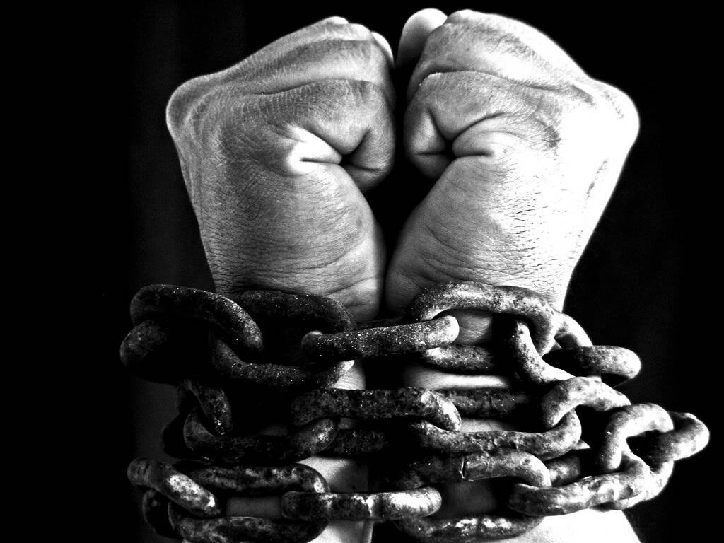 hands in chains